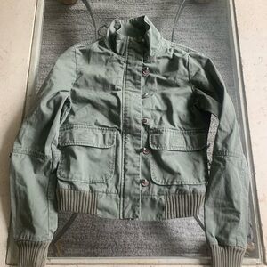 RUBBISH Olive Green Jacket M